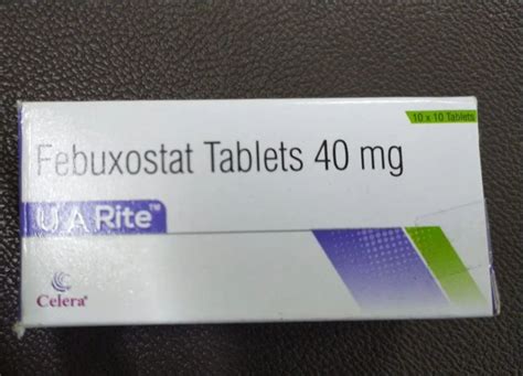 40 Mg Febuxostat Pharma Tablets At Rs 200 Box Pharmaceutical Tablets