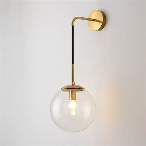 Nordic Glass Ball Wall Light Simig Lightingwall Lights