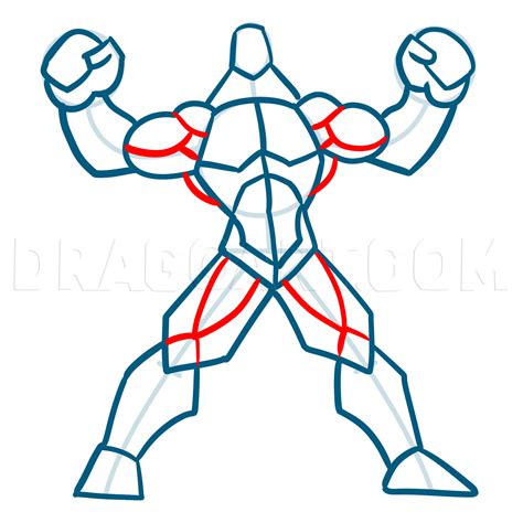 how to draw a muscles 1