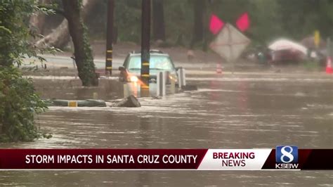 Storm impacts in Santa Cruz county