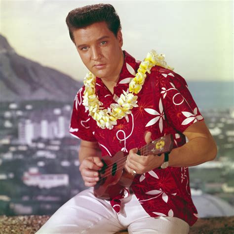 Elvis aloha shirt - Hawaii Luaus™