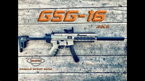 Review Gsg 16 Mp5 Clone In 22lr Youtube