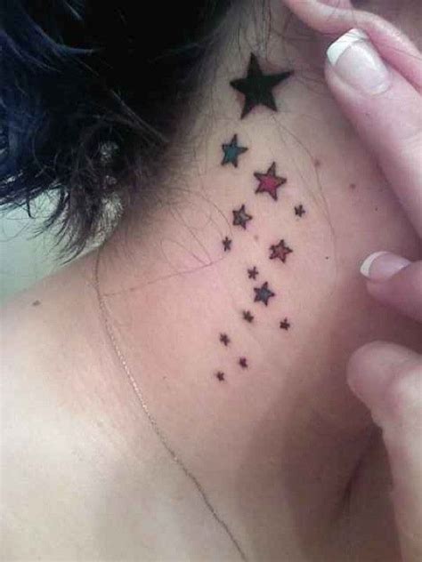 The Ear Tattoo Stars And Star Tattoos On Pinterest