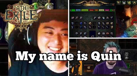 My Name Is Quin Daily Path Of Exile Highlights YouTube