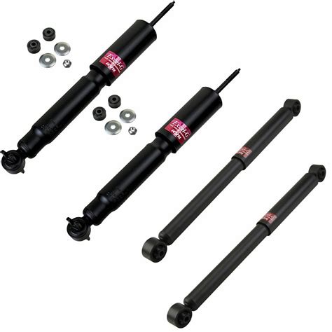 Kyb Excel G Front Rear Shock Absorbers Kit Set For Gmc Sierra Silverado