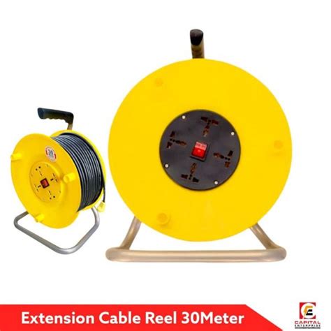 Industrial Power Extension Cable Reeldrum 30meter Capital Enterprise