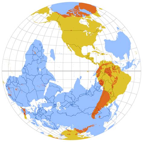 Antipodal Map What Is Exactly On The Other Side Of The Earth From You