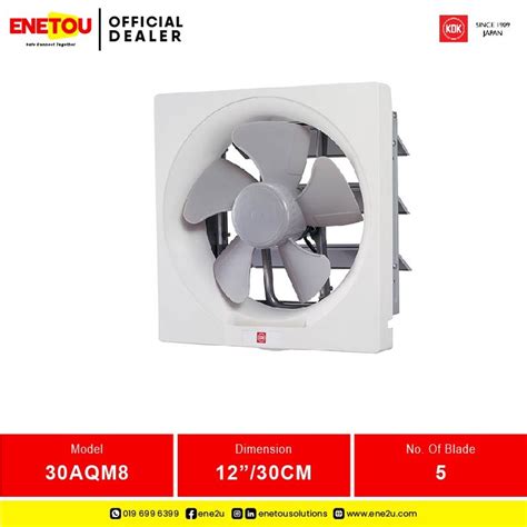 KDK 30AQM8 12 WALL MOUNT VENTILATING FAN Shopee Malaysia