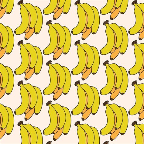 banana pattern background 17132544 Vector Art at Vecteezy