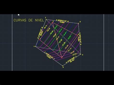 Clase Curso De Civilcad Curvas De Nivel Youtube