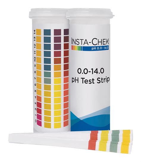 Hydrion Ph In Overall Lg Wide Range Ph Test Strip R