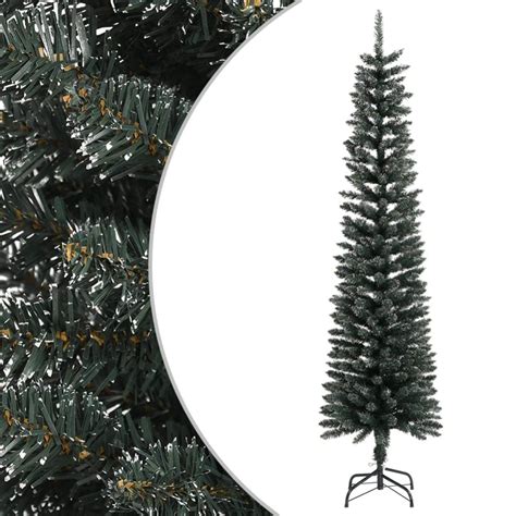 Maison Exclusive Árvore de Natal artificial fina suporte 210 cm