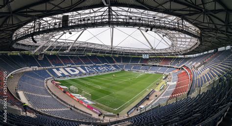 Inside The Niedersachsenstadion Known As Heinz Von Heiden Arena Or HDI