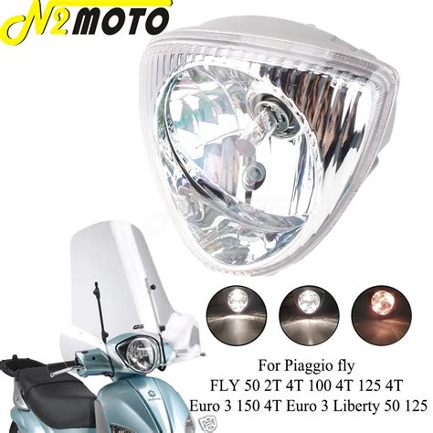 V Bulb Head Lights Lamp Drl Hi Lo Beam Scooter E E Mark Headlight