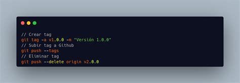 Guía completa de tags en Github cómo crear subir y eliminar versiones