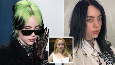 Billie Eilishs Natural Hair The Bad Guy Singers Real Hair Colour