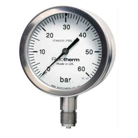 Dial Pressure Gauge SPG Series British Rototherm Co Ltd Threaded