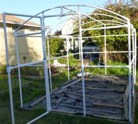 Building A Pvc Greenhouse Pvc Greenhouse Greenhouse Plans Greenhouse