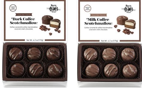 See’s Candies Introduces Dark And Milk Chocolate Scotchmallows Chocolate Covered Weekly