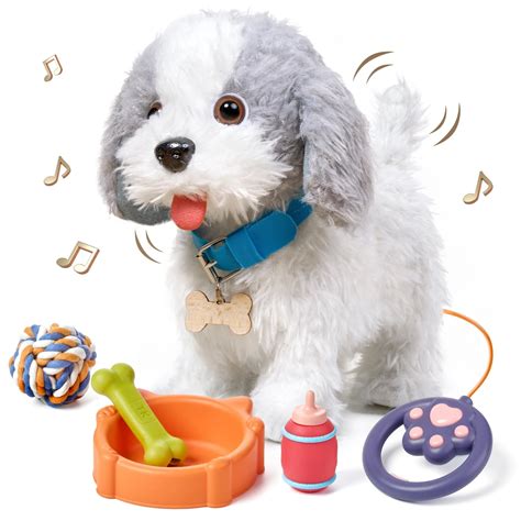 Walking dog toy remoted voice control electronic pet - Tumama Kids