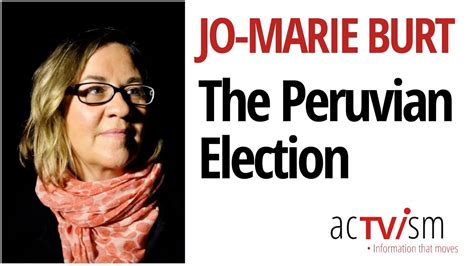 The Peruvian Election Know Your Stuff With Jo Marie Burt Youtube