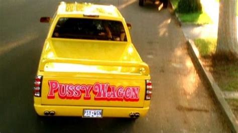 The License Plate Of The Chevrolet Yellow Pussy Wagon Fly By Beatrix