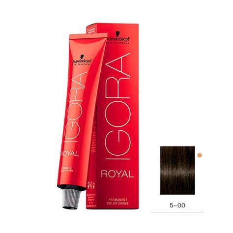 Coloração Igora Schwarzkopf Royal 5 00 Castanho Claro Natural Extra