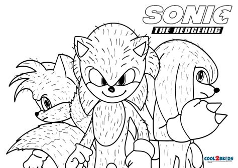 Sonic 3 Coloring Pages