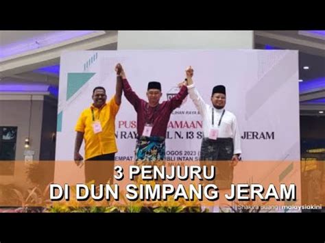 Pertarungan 3 Penjuru Di Dun Simpang Jeram YouTube