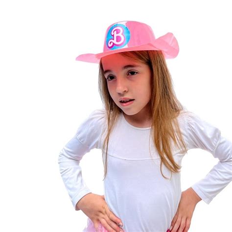 SOMBRERO BARBIE VAQUERA PLASTICO La Bruja Maruja