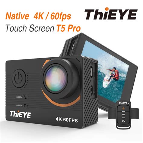 Thieye T Pro Ultra Hd K Fps Touch Screen Wifi Action Camera With