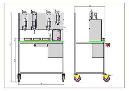 machine spéciale pour souder les goujons avec le Procédé DEC