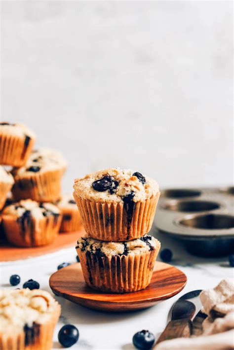 1 Bowl Gluten Free Blueberry Muffins Vegan Minimalist Baker Recipes