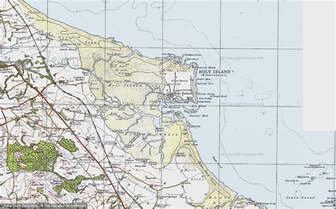 Old Maps Of Holy Island Northumberland Francis Frith