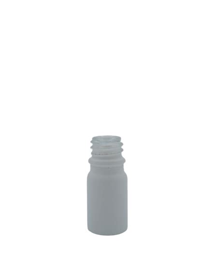 5ml Matte White Glass Bottles Sample Rapid Labs