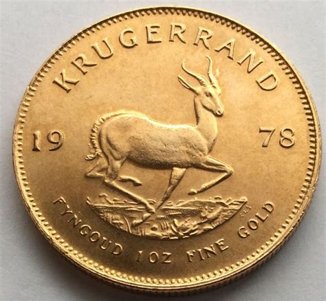 South Africa Krugerrand 1978 1 Oz Gold Catawiki