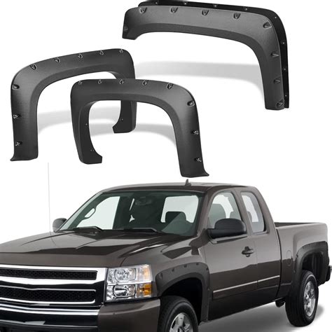 Amazon YITAMOTOR Fender Flares Compatible With 2007 2013 Chevy