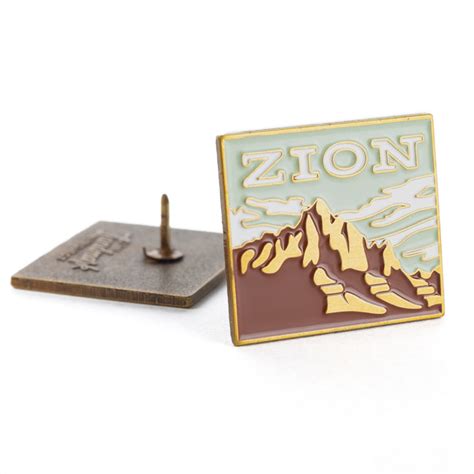 Zion National Park Enamel Pin The Landmark Project