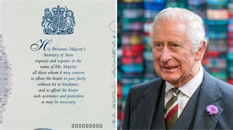 Uk Rolls Out First Passports In Name Of King Charles Iii