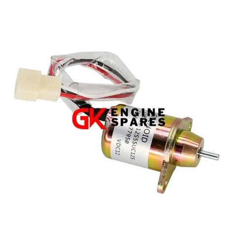 1503ES 12S5SUC5S Solenoid Valve 12V Fuel Shut Off Solenoid For Yanmar