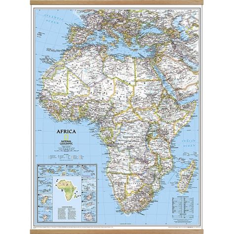 Africa Wall Maps Geographica