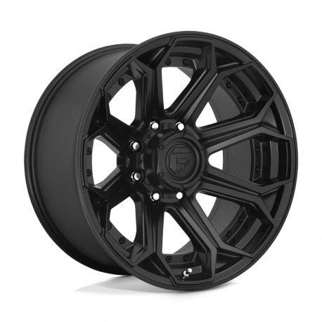 Fuel D706 SIEGE wheel 20x10 8x180 124.2 ET-18, Matte black | races-shop.com