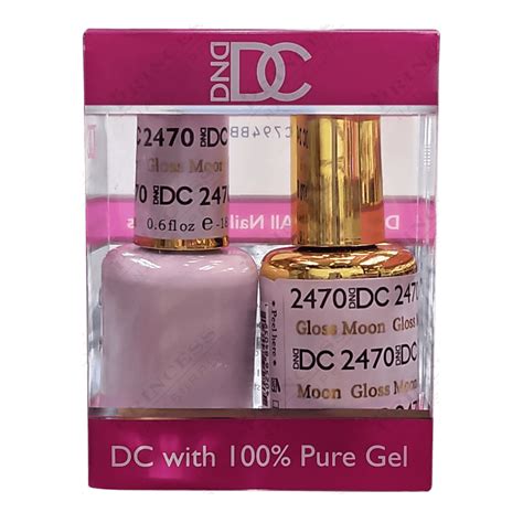 Dnd Dc Duo Gel Matching Color 2470 Gloss Moon Jessica Nail And Beauty Supply