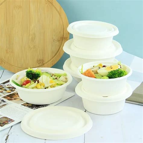 Take Away Eco Friendly Microwave Bagasse Compostable Sugarcane