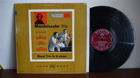 Mendelssohn Ravel Artur Rubinstein Jascha Heifetz Gregor Piatigorsky