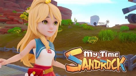 Nia Comes To Town My Time At Sandrock Early Access Part Youtube