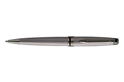 Waterman Expert Metallic Silver Rt Ballpoint Pen