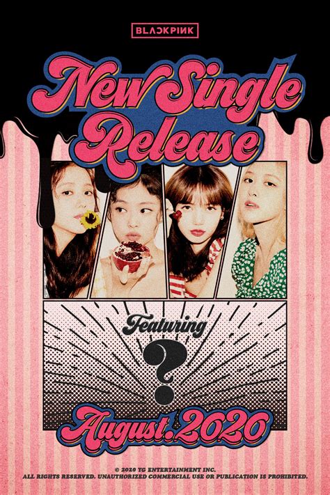 Blackpink New Release Single Teaser Poster R Kpop