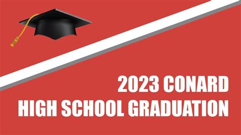 Conard High School Graduation 2023 – June 13, 2023 – West Hartford ...