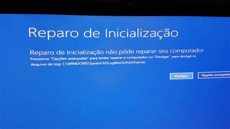 Erro InicializacÃo Windows 10 Resolvido Windows Windows 10 Erros